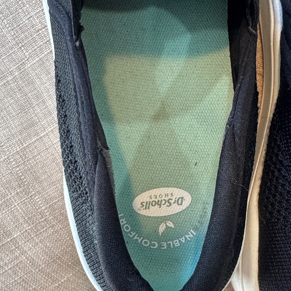 Dr. Scholl's Black Mesh Slip-On Loafers - Picture 4 of 5